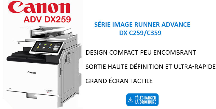 Achat Copieur Canon ADV DX 259
